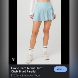 Aloyoga grand slam tennis skirt